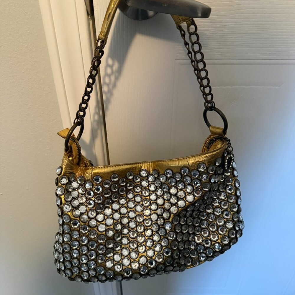Vintage Betsy Johnspn Rhinestone Purse